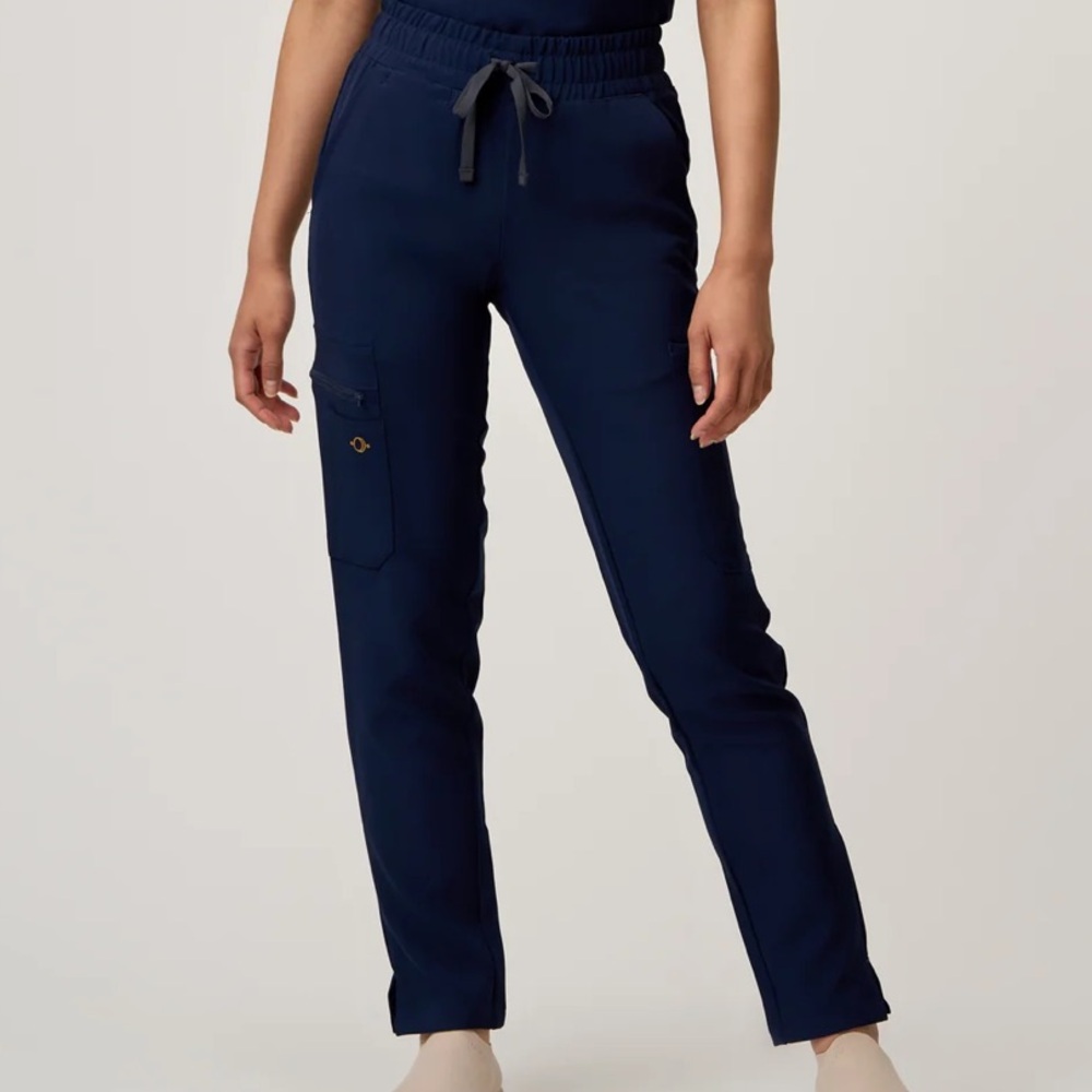 LUUNA (Luna) Scrubs Estelle Pant with 11 Pocket XL1 Dark Blue/navy